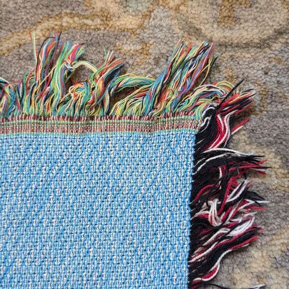 Tropical Beach Scene Tapestry Throw Blanket Coastal - Picture 8 of 10